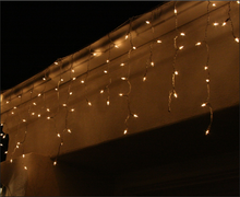 Load image into Gallery viewer, Icicle Light String 150Lt 27 Drops Icicle Lights