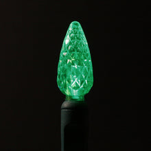 Load image into Gallery viewer, LED 70LT C6 4" spacing 237' green cord UL c9 Strawberry