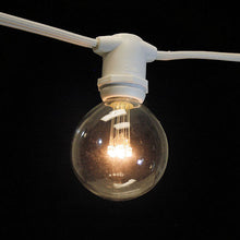 Load image into Gallery viewer, Led G40 Glass Warm White 5 Leds E17 130V Nickel Base 06W