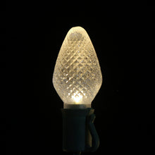 Load image into Gallery viewer, Led 25Lt C7 8" Spacing 167' Green Cord Ul Opaque