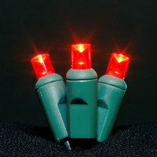 Load image into Gallery viewer, LED 70Lt Polka Dot Light String - Green Wire - Pack Of 1 Or 24 String