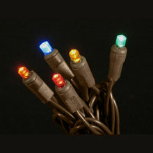 Load image into Gallery viewer, Led 25Lt Polka Dot 6" Spacing 125' Brown Cord Csa(Us) Co-Axial 20Awg