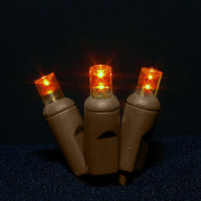 Load image into Gallery viewer, Led 25Lt Polka Dot 6" Spacing 125' Brown Cord Csa(Us) Co-Axial 20Awg