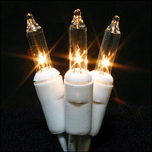 Load image into Gallery viewer, Icicle Lights (Mini Style) White Wire with Clear Bulbs Pack of 1 or 20 String