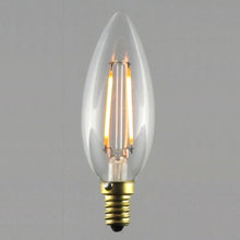 Load image into Gallery viewer, Led Filament Bulb B10 2200K Clear Glass E12 2W
