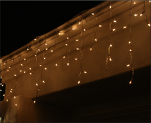 Load image into Gallery viewer, Icicle Light String 150Lt 27 Drops Icicle Lights
