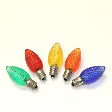 Load image into Gallery viewer, LED C7 Bulb, E12 candelabra base, 130V, .58W, UL
