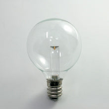 Load image into Gallery viewer, Led G40 Bulb E12 Base 120V 1 Smd Led 08W Warm White Glass Dimmable 2700K